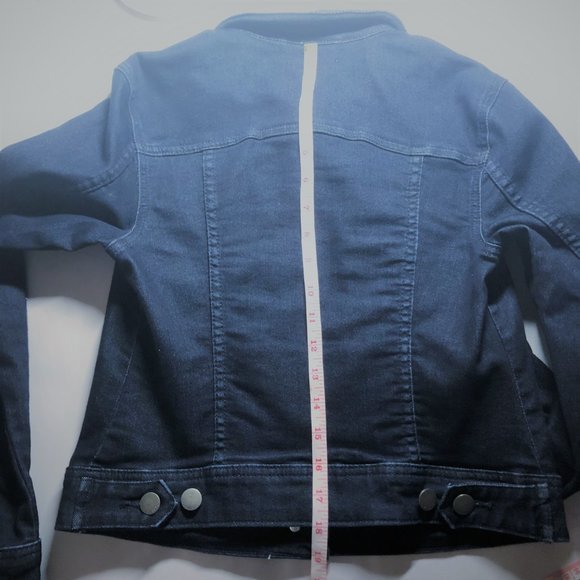 RW&CO Like new! Dark Blue Wash Denim Jacket-small - Picture 6 of 9